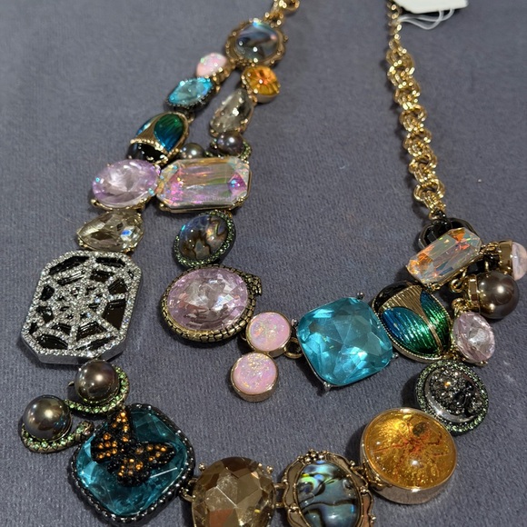 🎃💎 Betsy Johnson Halloween Statement Bib Necklace NWT